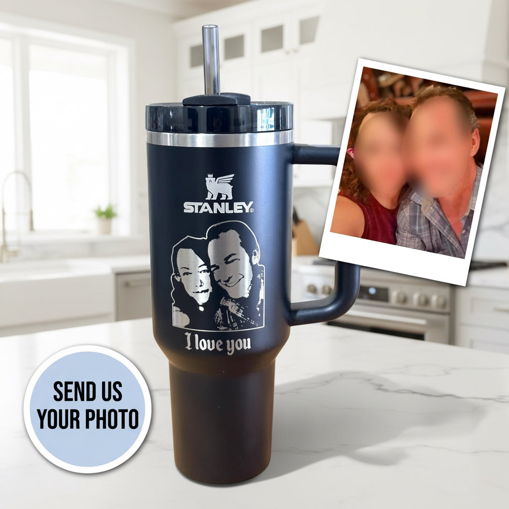 Personalized Laser Engraving 40 oz Stanley