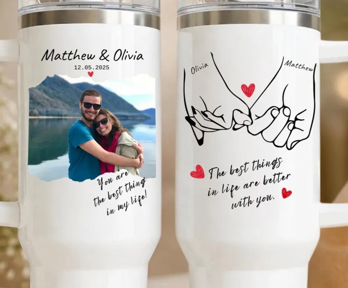 Personalized Laser Engraving 40 oz Yeti