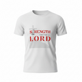 Strength Comes From The Lord Christian T-Shirt Kids